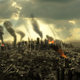 Illustration for article titled Astounding Concept Art of Cities Being Demolished